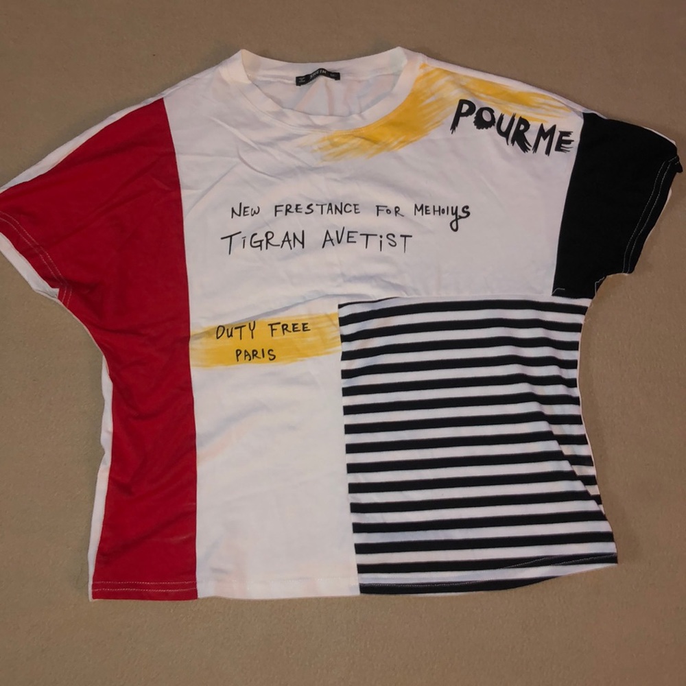 Duty Free Paris Crop Top Shirt